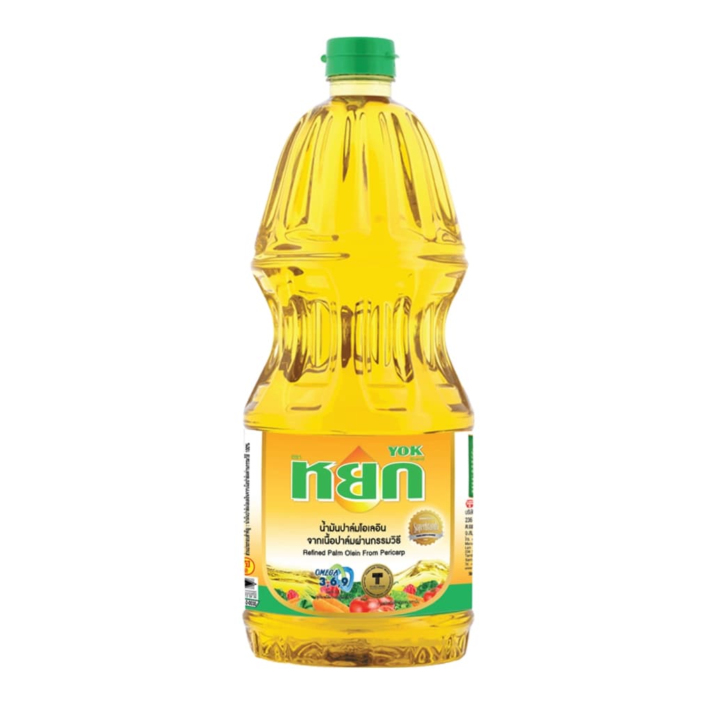 ตราหยก น้ำมันปาล์ม 2ลิตร.