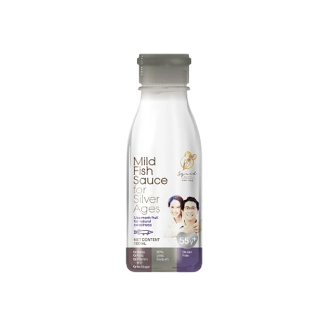 Squidbrand Mild Fish Sauce For Silver Ages 180Ml.