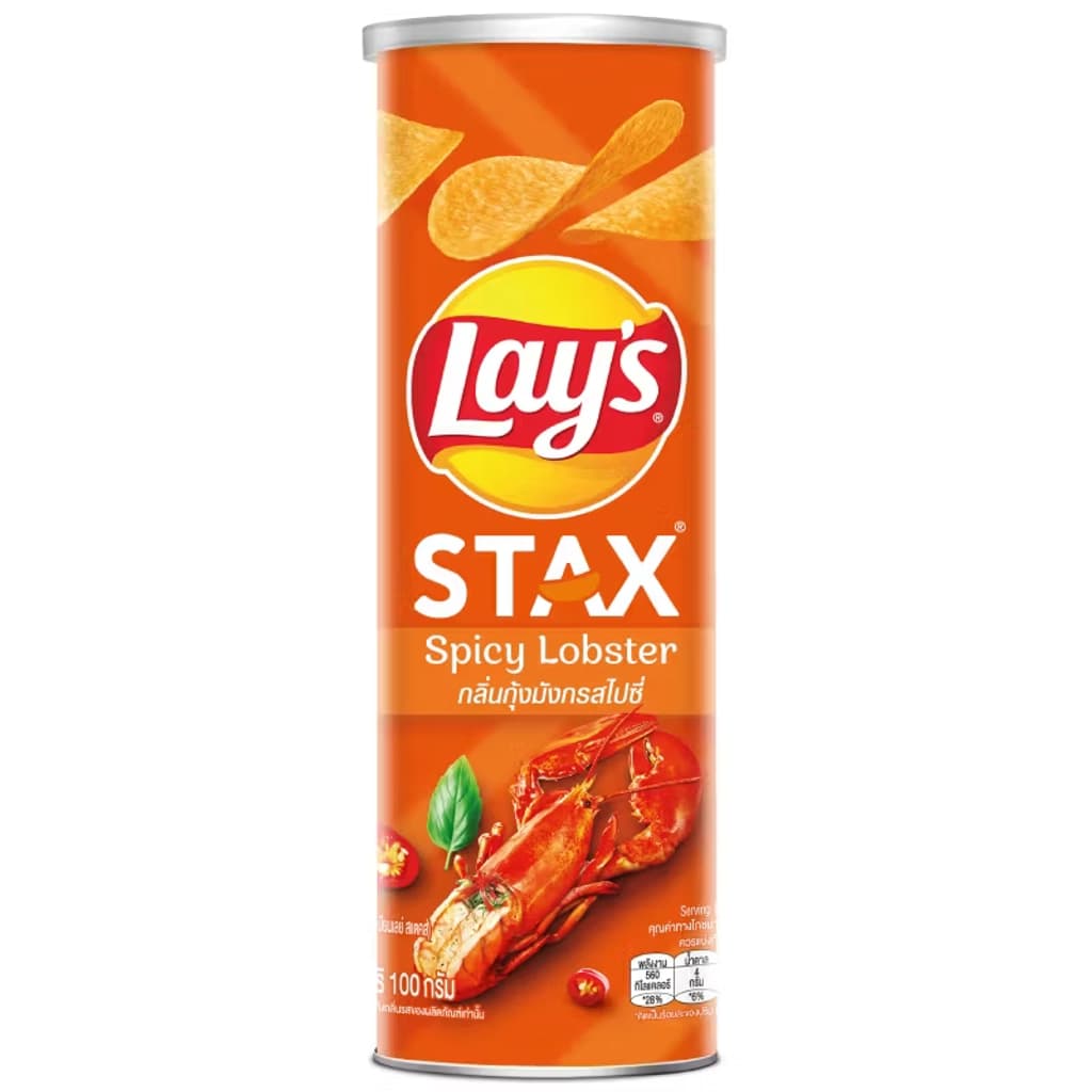Lay'S Stax Spicy Lobster 100G