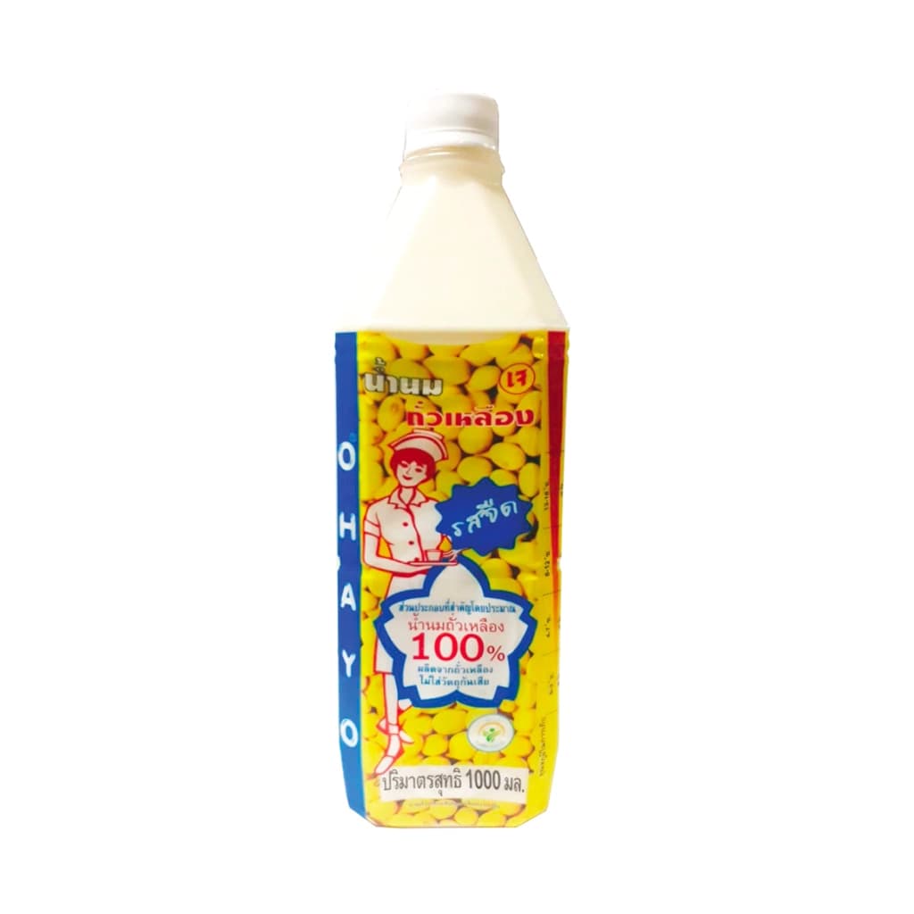 Ohayo Soya Bean Milk Sugar Free 1000ML.