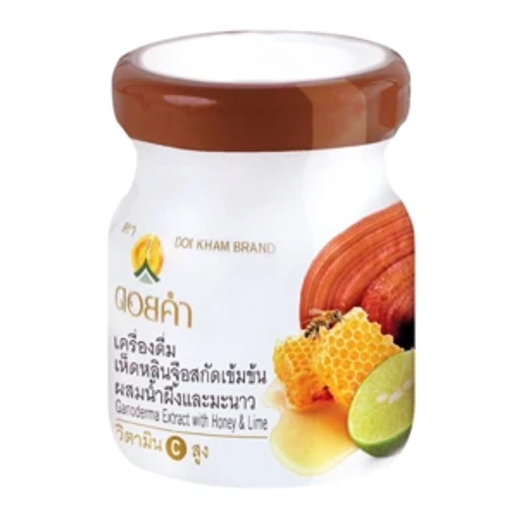 ดอยคำ เห็ดหลินจือสกัดฯน้ำผึ้ง 45มล.*6