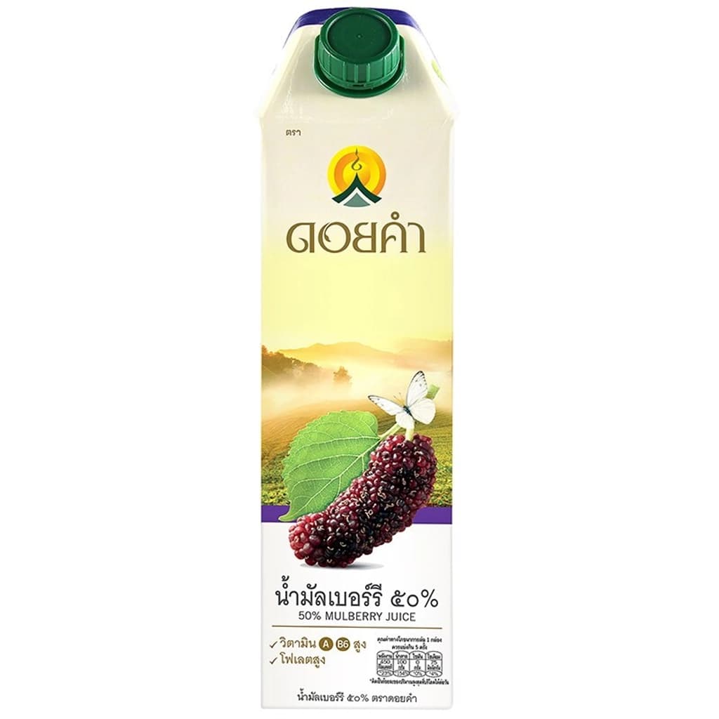 ดอยคำ น้ำมัลเบอร์รี่50% 1000ML.