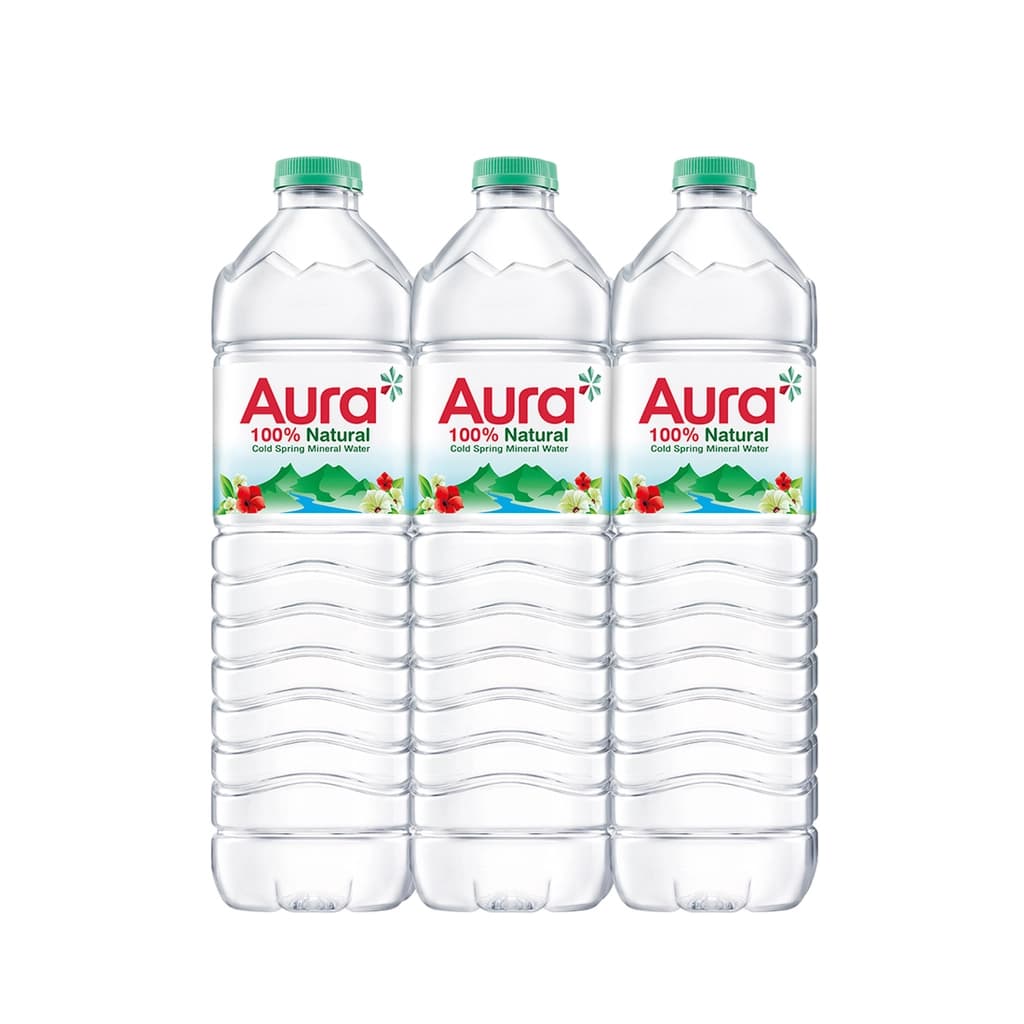 Aura Mineral Water 1.5LTR. Pack 6
