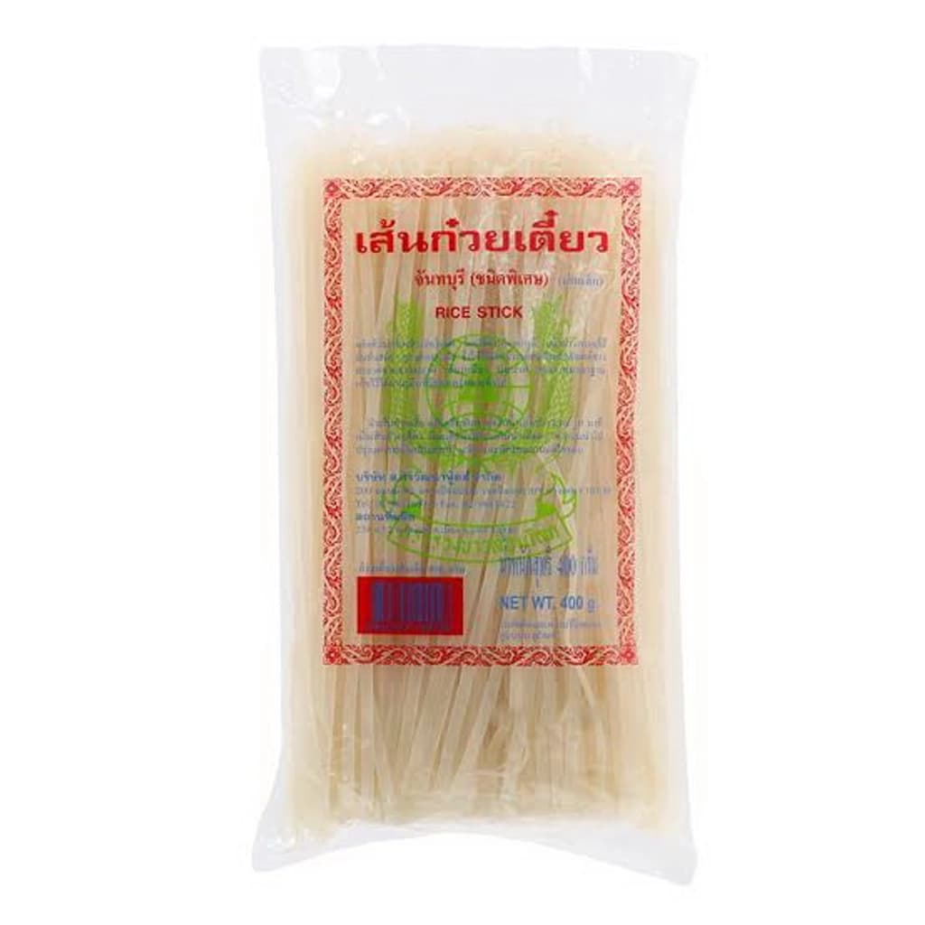 รวงข้าวล้อมโลก เส้นเล็กจันท์ 400 กรัม