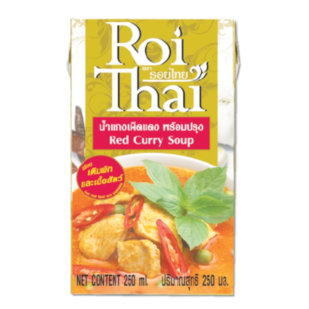 Roi Thai Red Curry Soup 250ML