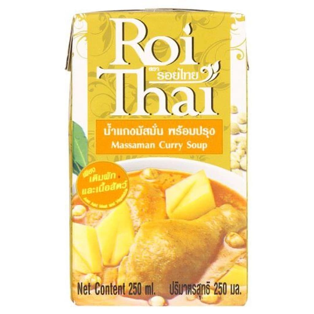 รอยไทย น้ำแกงมัสมั่นพร้อมปรุง 250ML.