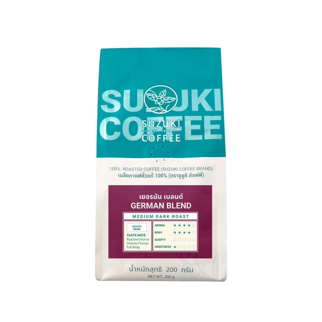 ซูซูกิ กาแฟคั่วบดเยอรมันเบลนด์ 200G.