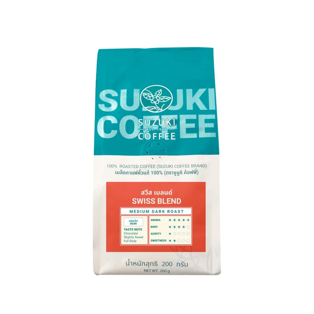 ซูซูกิ กาแฟคั่วบดสวีสเบลนด์ 200G.