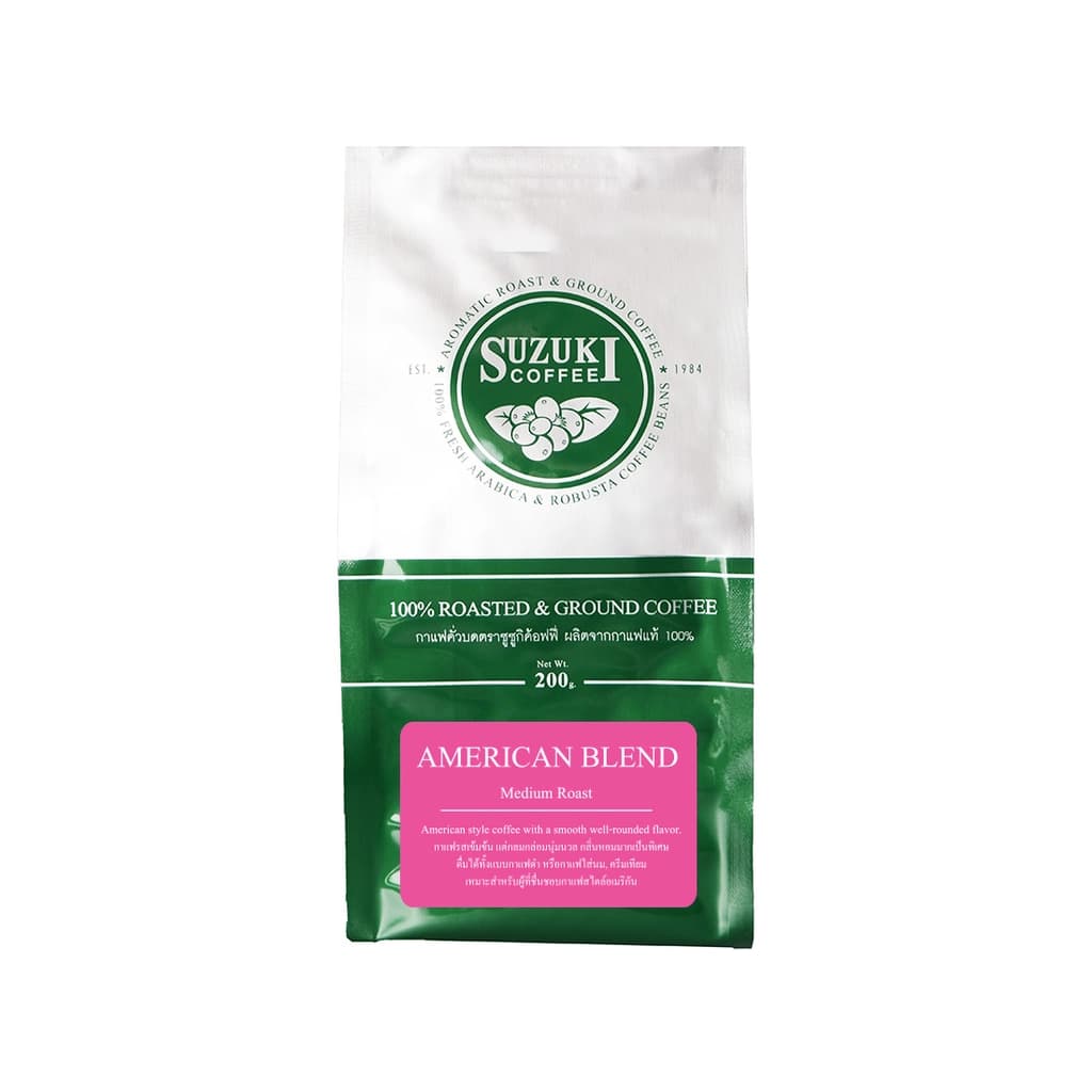 Suzuki The Coffee Bean American Roast Coffee 200G.