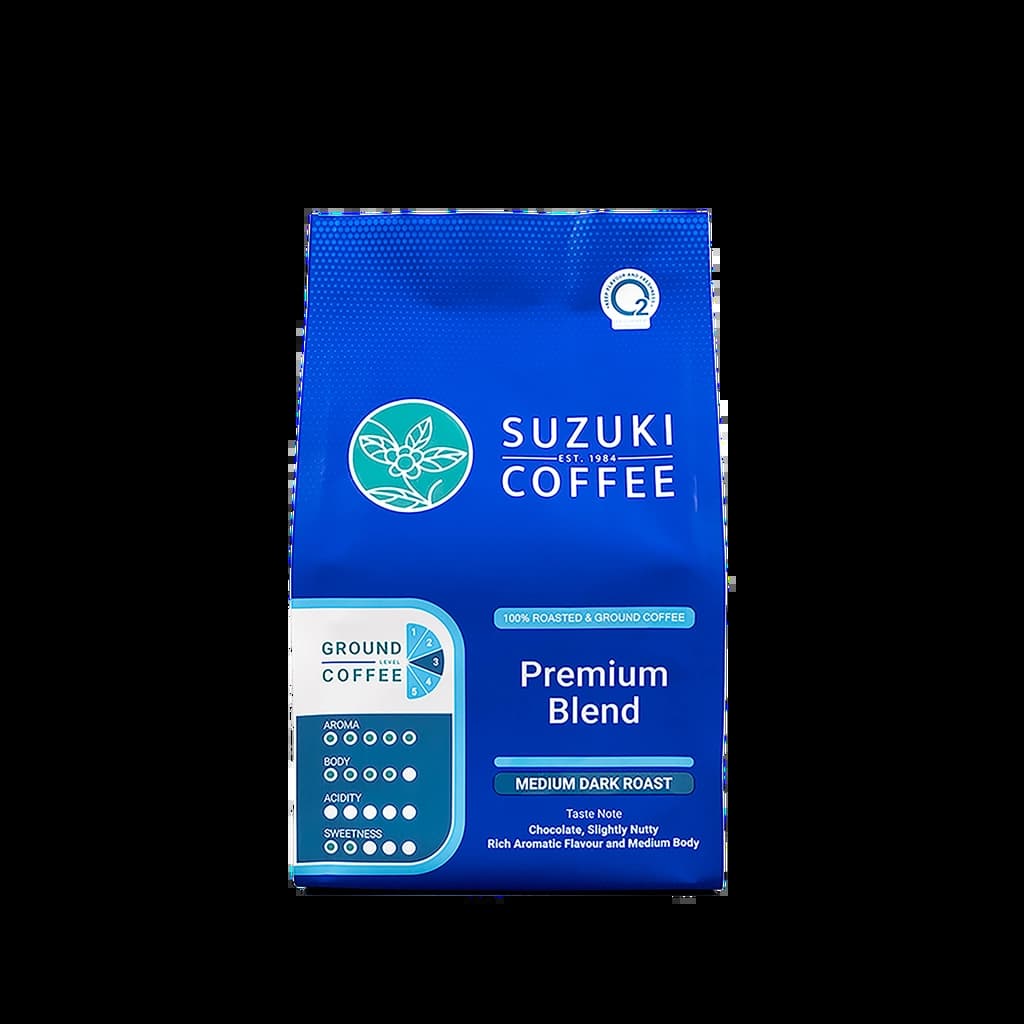ซูซูกิ กาแฟพรีเมี่ยม เบลนด์ ชนิดถุง 250ก.