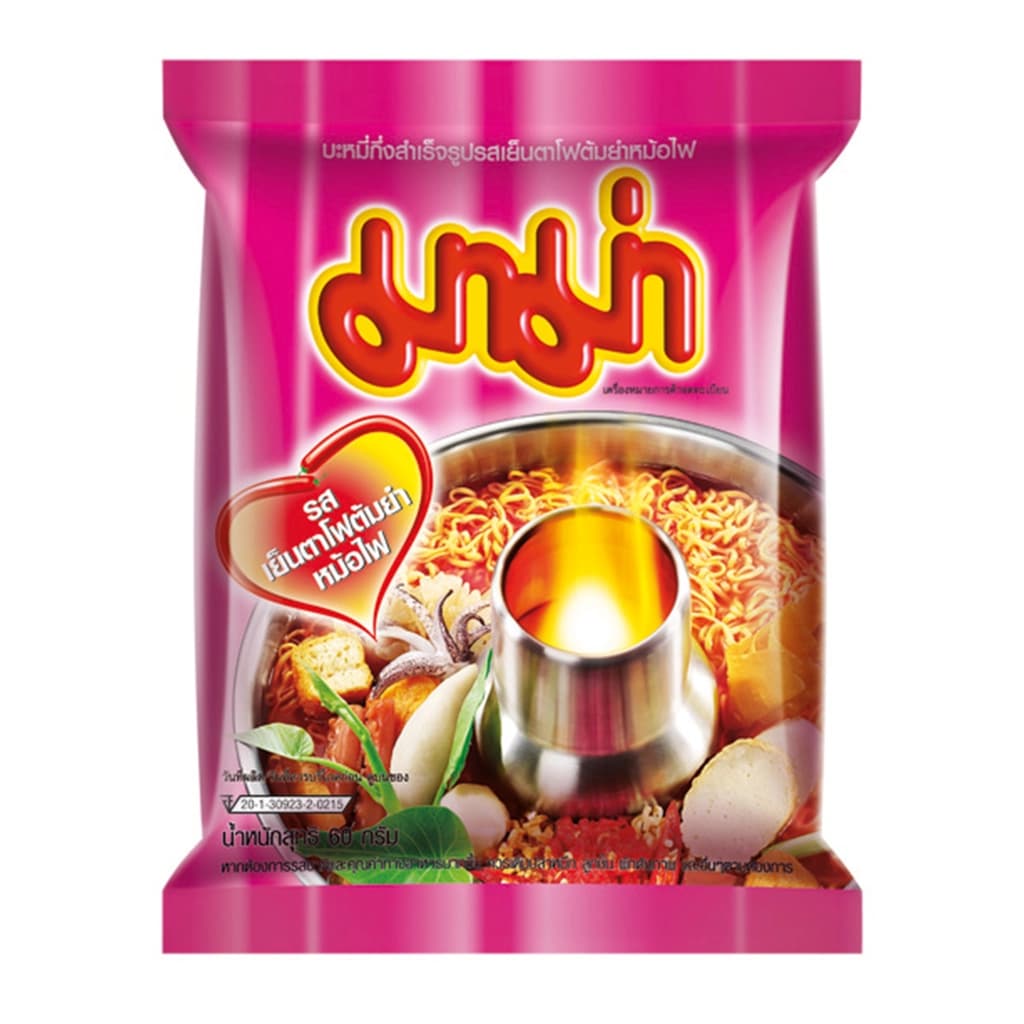 มาม่า บะหมี่รสเย็นตาโฟต้มยำ 10X60G
