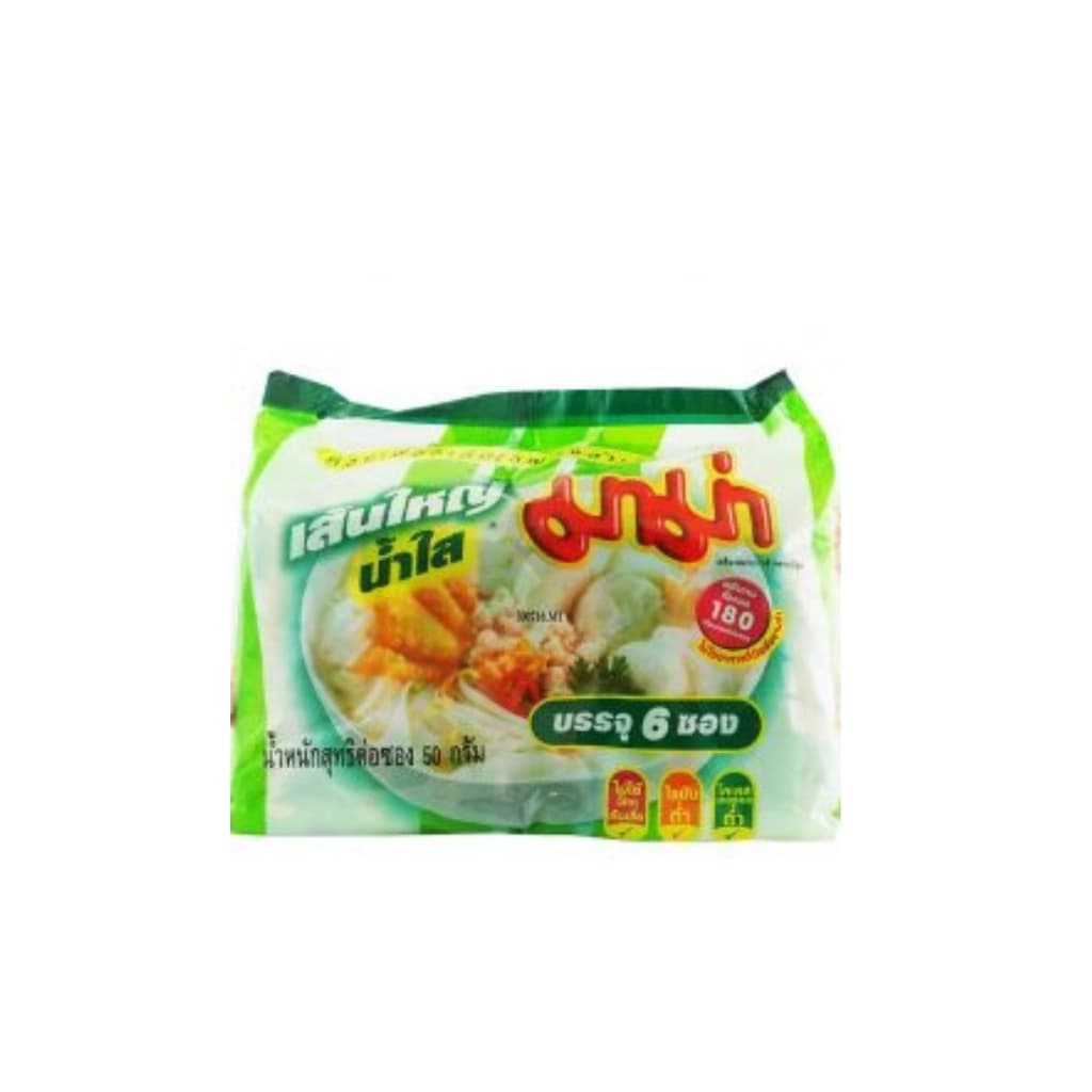 Mama Noodles Clear Soup 50G. Pack 6