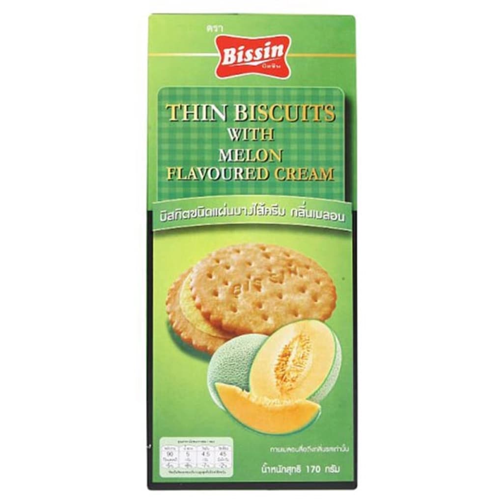 Nissin Thin Biscuit Melon 170G.