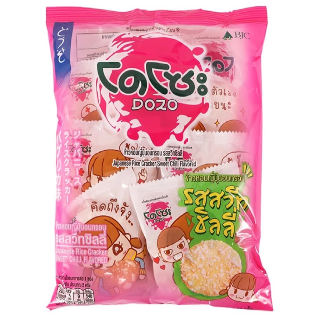 Dozo Japanese Rice Cracker Sweet Chili 65 G.