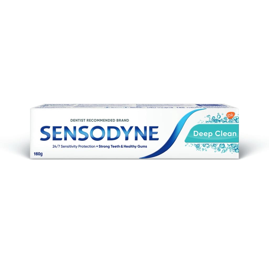 Sensodyne Deep Clean Toothpaste 160ML.