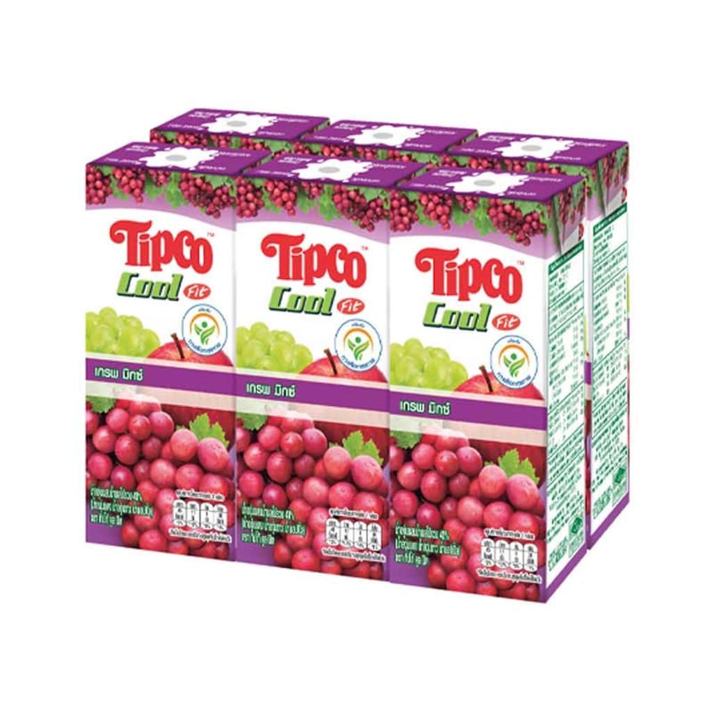 Tipco Cool Grape Mix 3X200Cc.