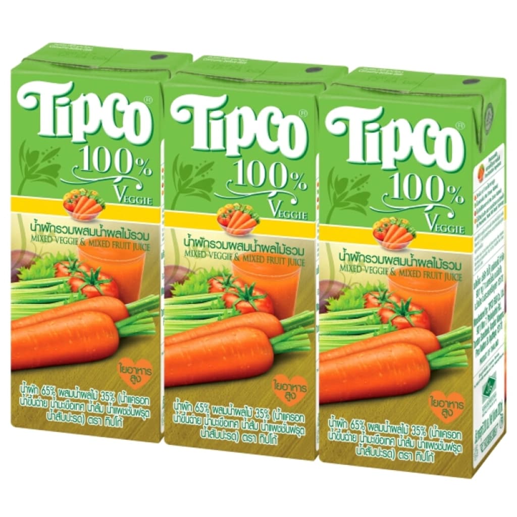 Tipco Mix Veggie & Mix 3X200ML