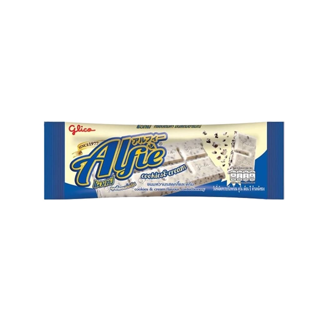 Glico Alfie Cookie & Cream 31G.