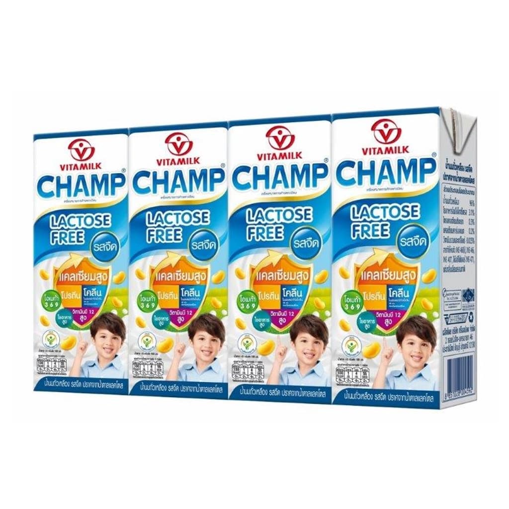 Vitamilk Champ Unsweetend 180 ML.