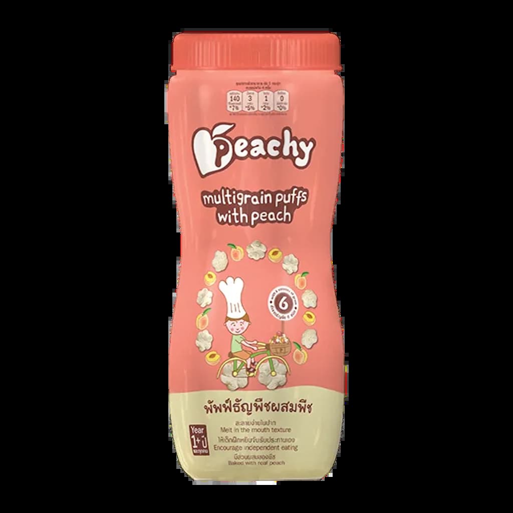 Peachy Multigrain Puffs