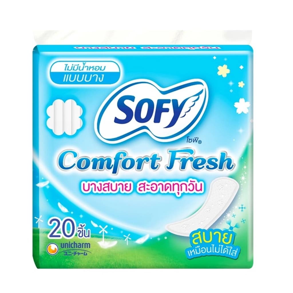 Sofy Pantiliner Comfort Fresh Slim Unscented 20PCS.
