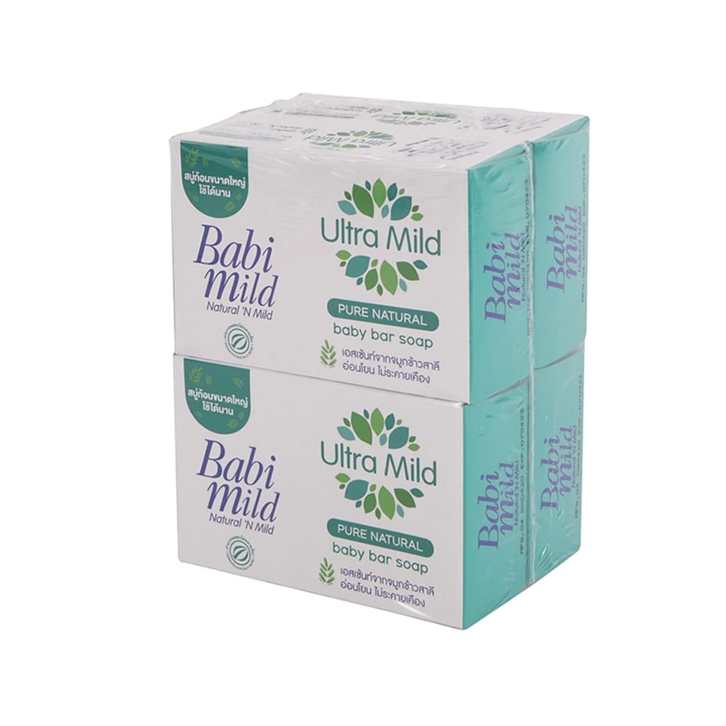Babi Mild Baby Soap 75G.Pack 4