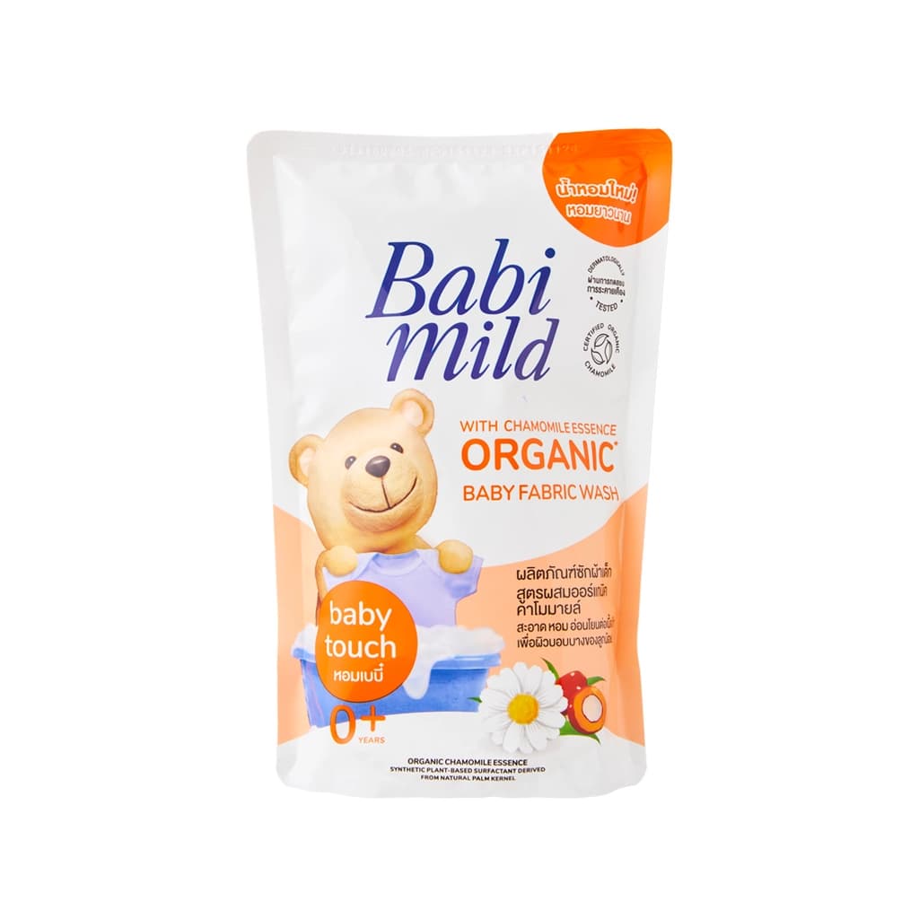 BABI MILD Baby Touch Organic Chamomile Baby Fabric Wash 600ML.