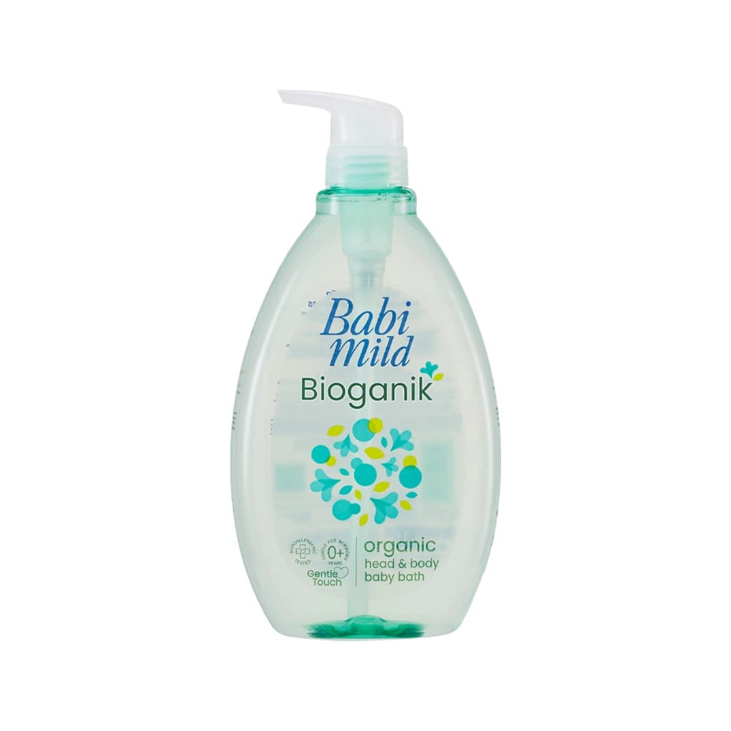 เบบี้มายด์ ผลิตภัณฑ์อาบน้ำและสระผมเด็กอัลตร้ามายด์ไบโอแกนิก 850มล.