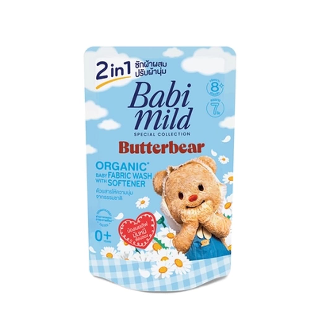 Babi Mild Baby Fw 2In1 Butterbear 530Ml.
