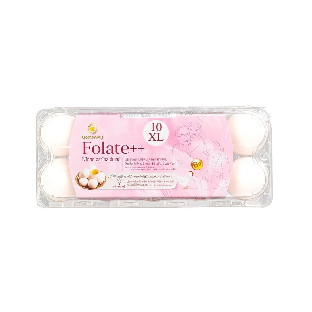 Goldenlay Folate Egg Size XL Pack 10