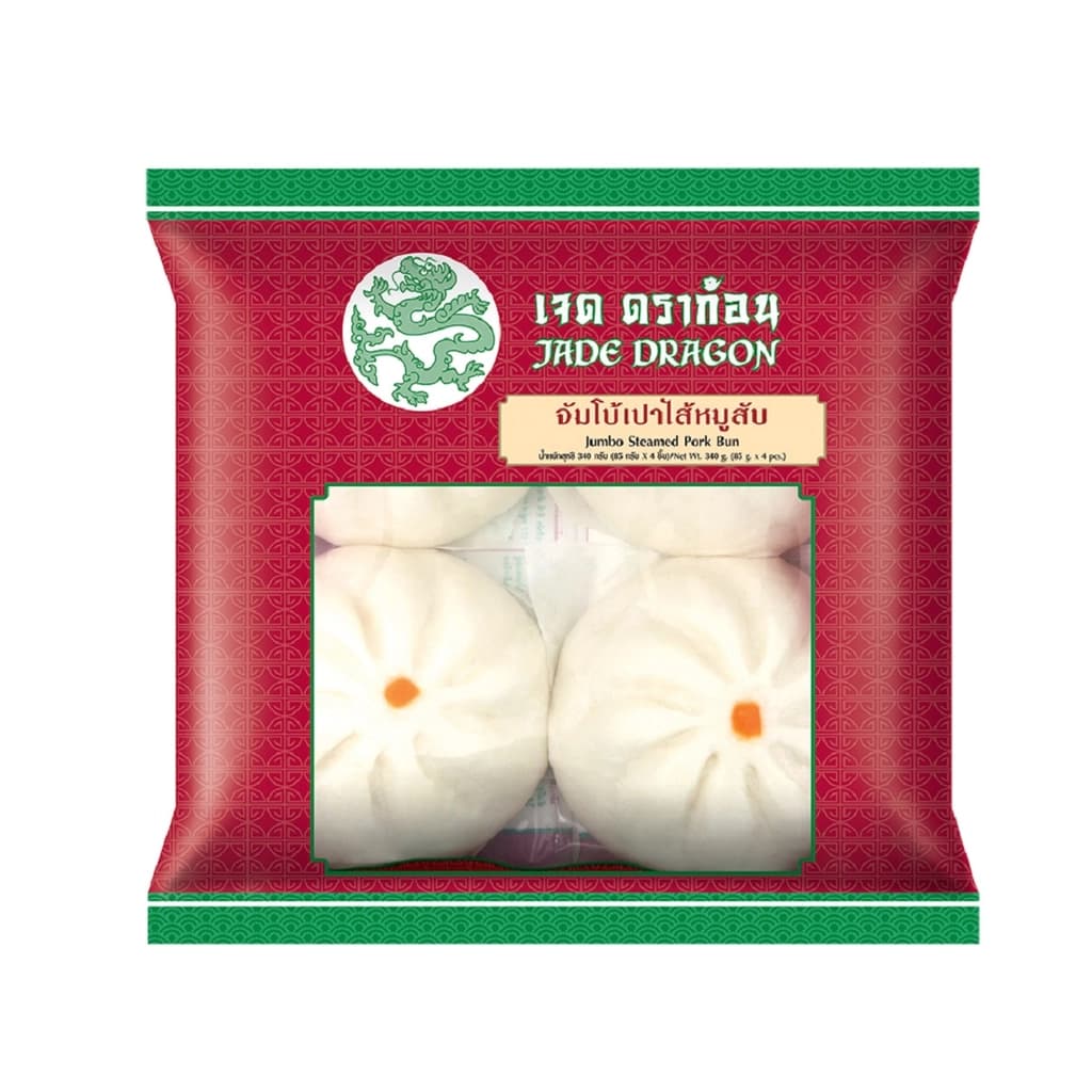 เจดดราก้อน จัมโบ้เปาไส้หมูสับ 340ก.