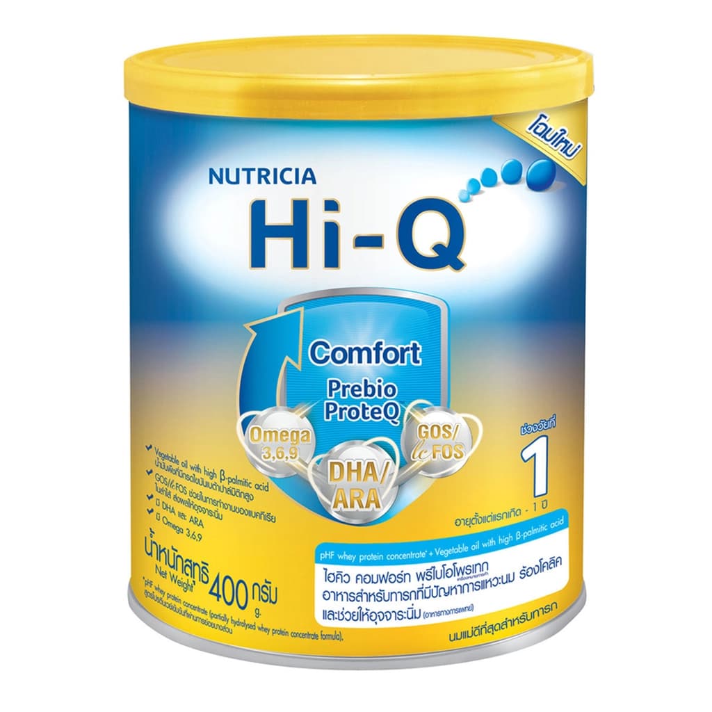 Hi-Q Comfort Step 1 Prebio Prote Infant 400G.
