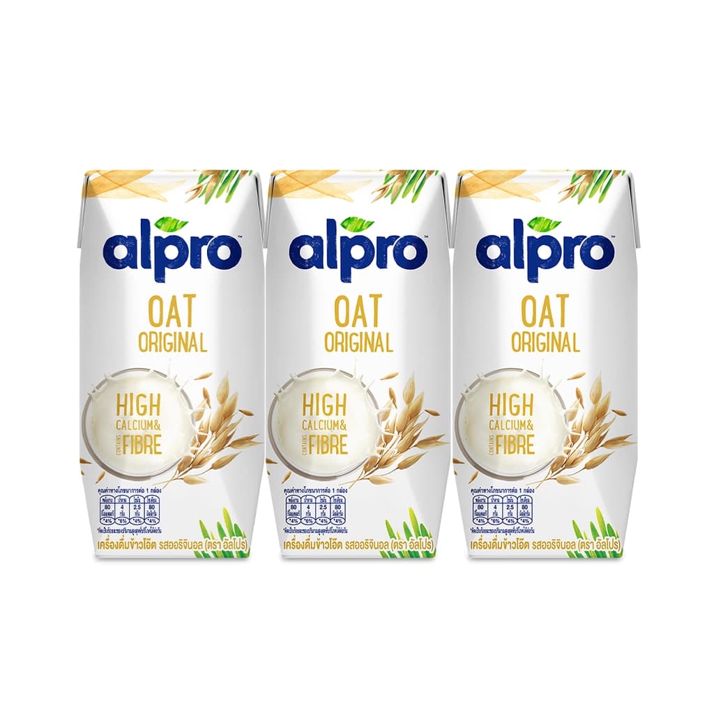 Alpro Oat Original 180ML.Pack 3