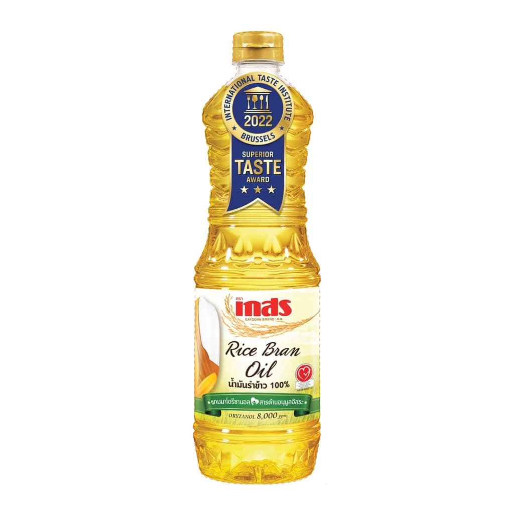 Gaysorn 100% Rice Bran Oil  1 Litre