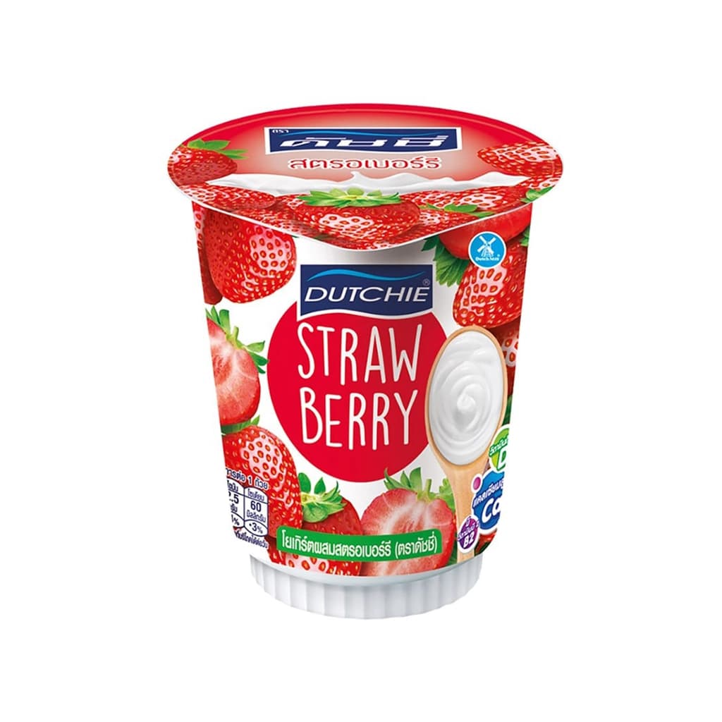 Dutchie Yoghurt Strawberry 135G.
