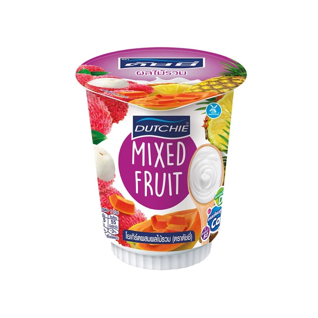 Dutchie Yoghurt Mixed Fruit 135G.