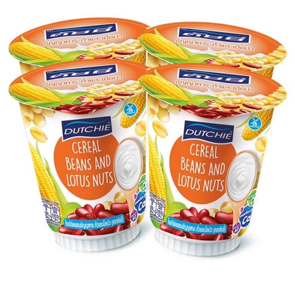 Dutchie Yogurt With Cereal Beans & Lotus Nuts 135G. Pack4