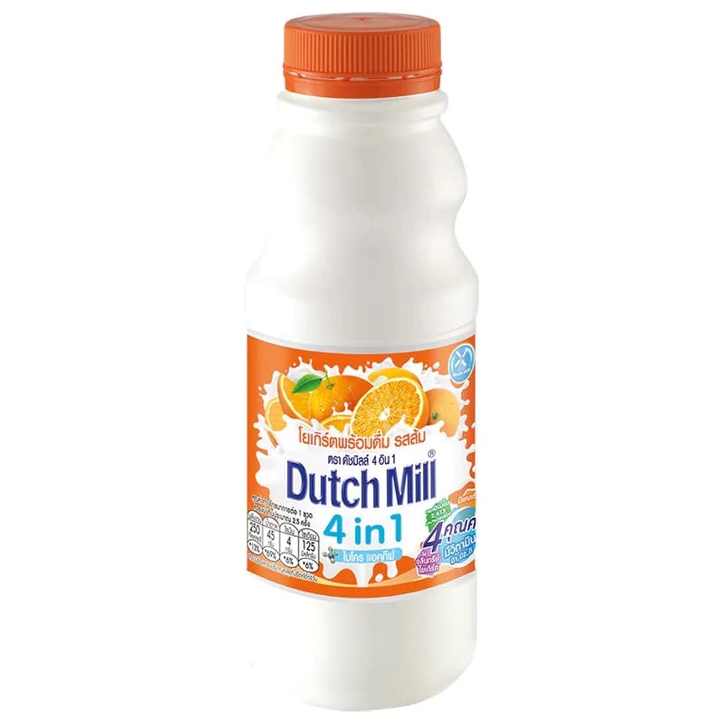 ดัชมิลล์ นมเปรี้ยวรสส้ม 400มล.