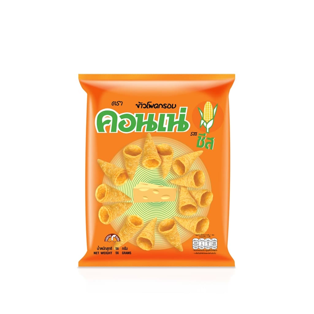 Cornae Corn Snack Cheese 56G.