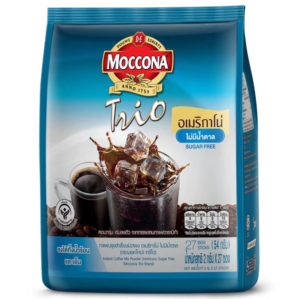 Moccona Trio Americano Sugarfreep27