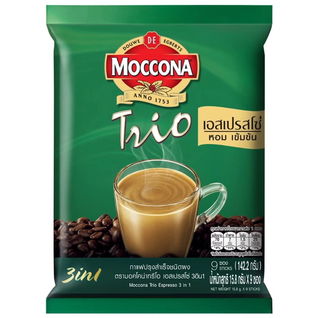 Moccona Trio Espresso P9X15.8 G.
