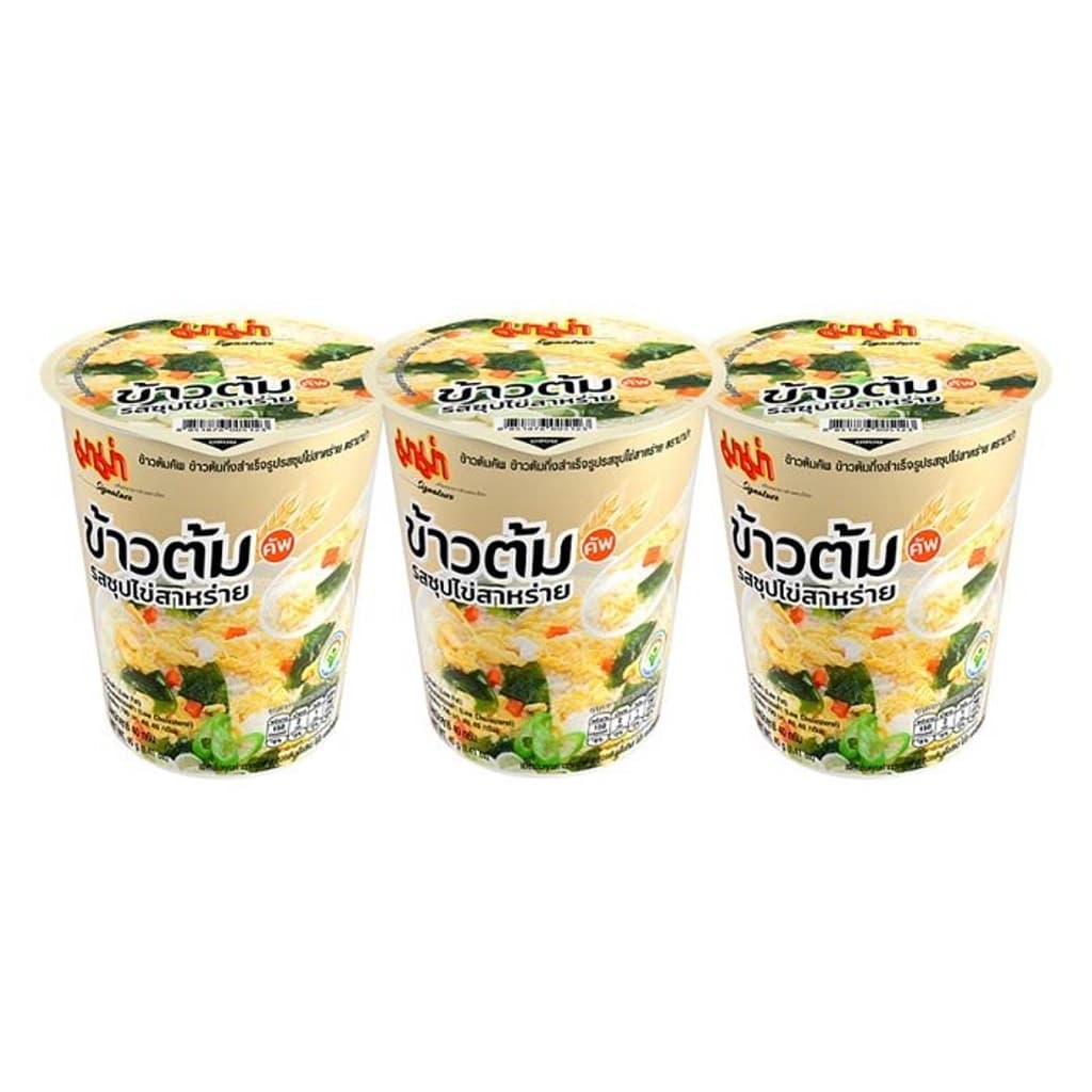 มาม่า ข้าวต้มคัพซุปไข่สาหร่าย 120กรัม