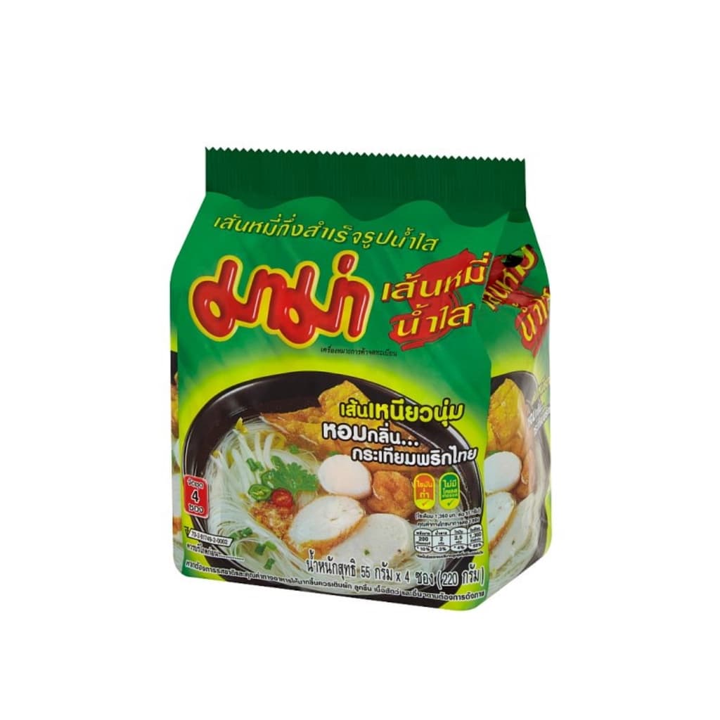 Mama Instant Rice 55G. Pack 4