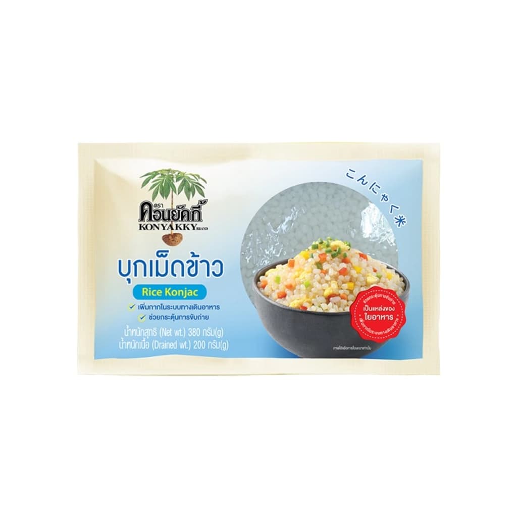 คอนยักกี้ บุกเม็ดข้าว 380กรัม