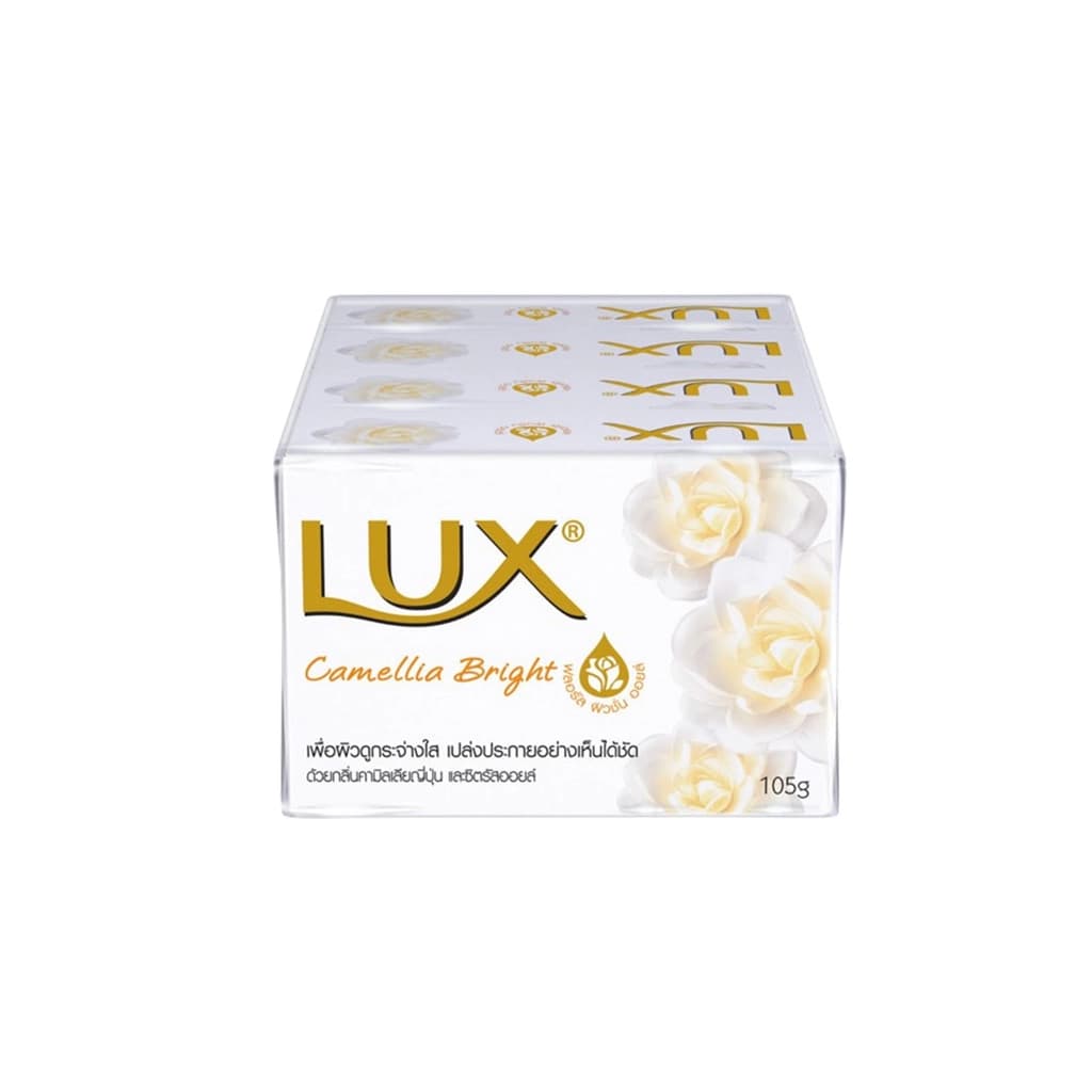 Lux  White Impress Bar Soap  4X105G