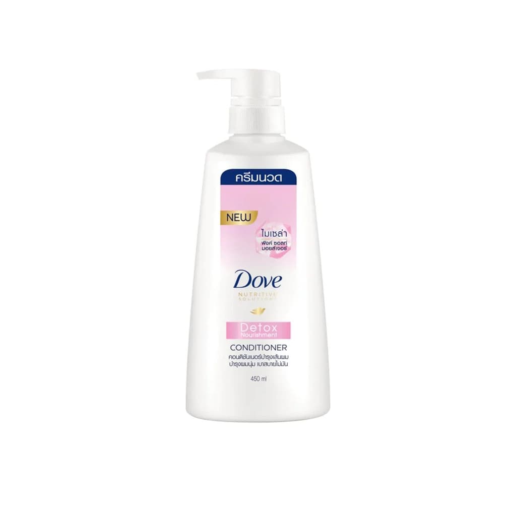 Dove Nutritive Solutions Detox Nourishment Pink Salt Moisture Conditioner 450ML.