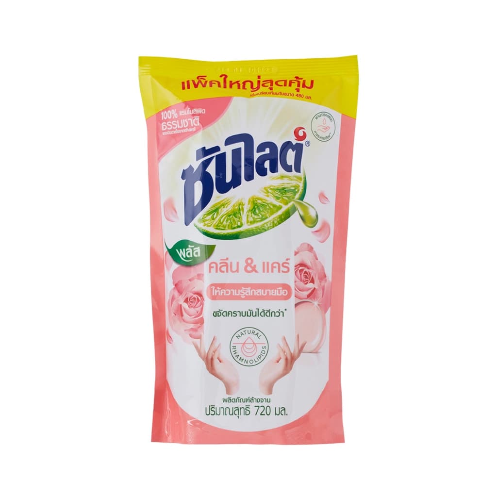 ซันไลต์พลัส น้ำยาล้างจานคลีน&แคร์ 720 มล.