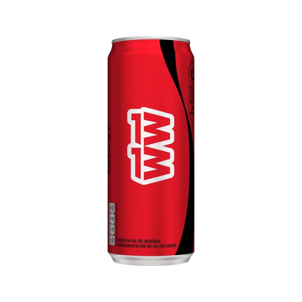 Coke Soft Drink Zero Sugar 325ML. Single