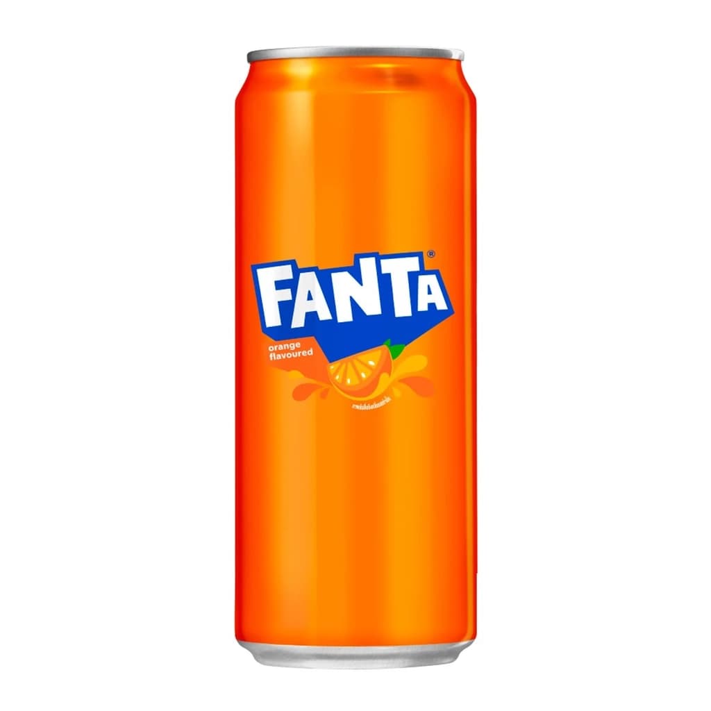 Fanta Soft Drink Orange 325ML Single