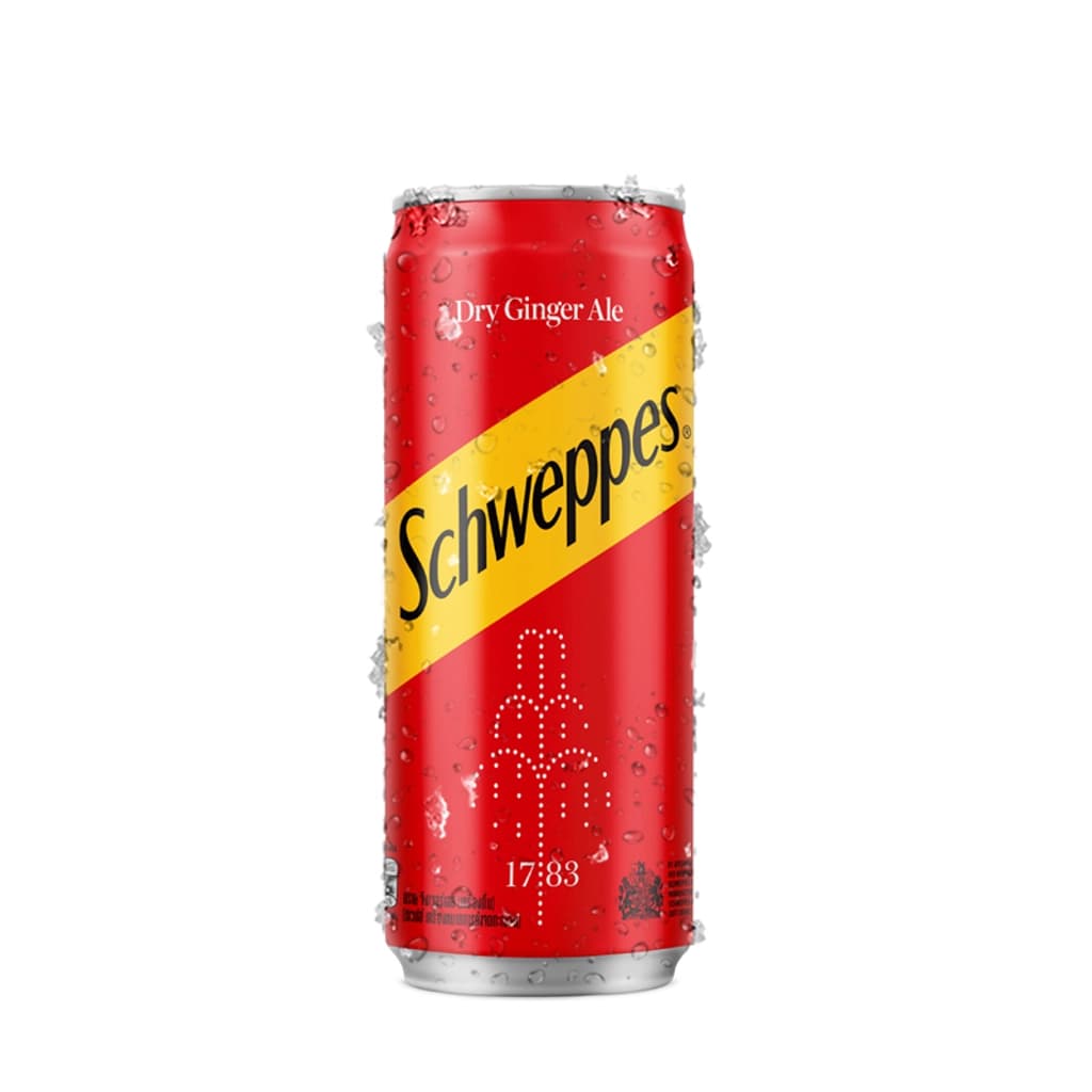 Schweppes Mixer Ginger Ale 330ML.